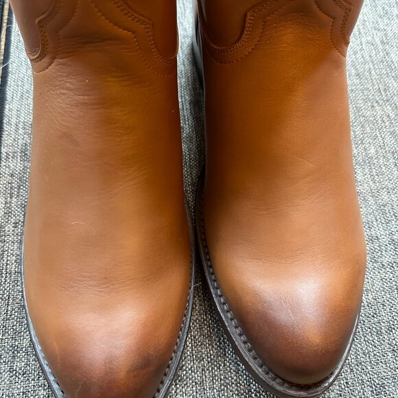 Cuero "The Austin" Men's Cowboy Roper Boots - Picture 3 of 8